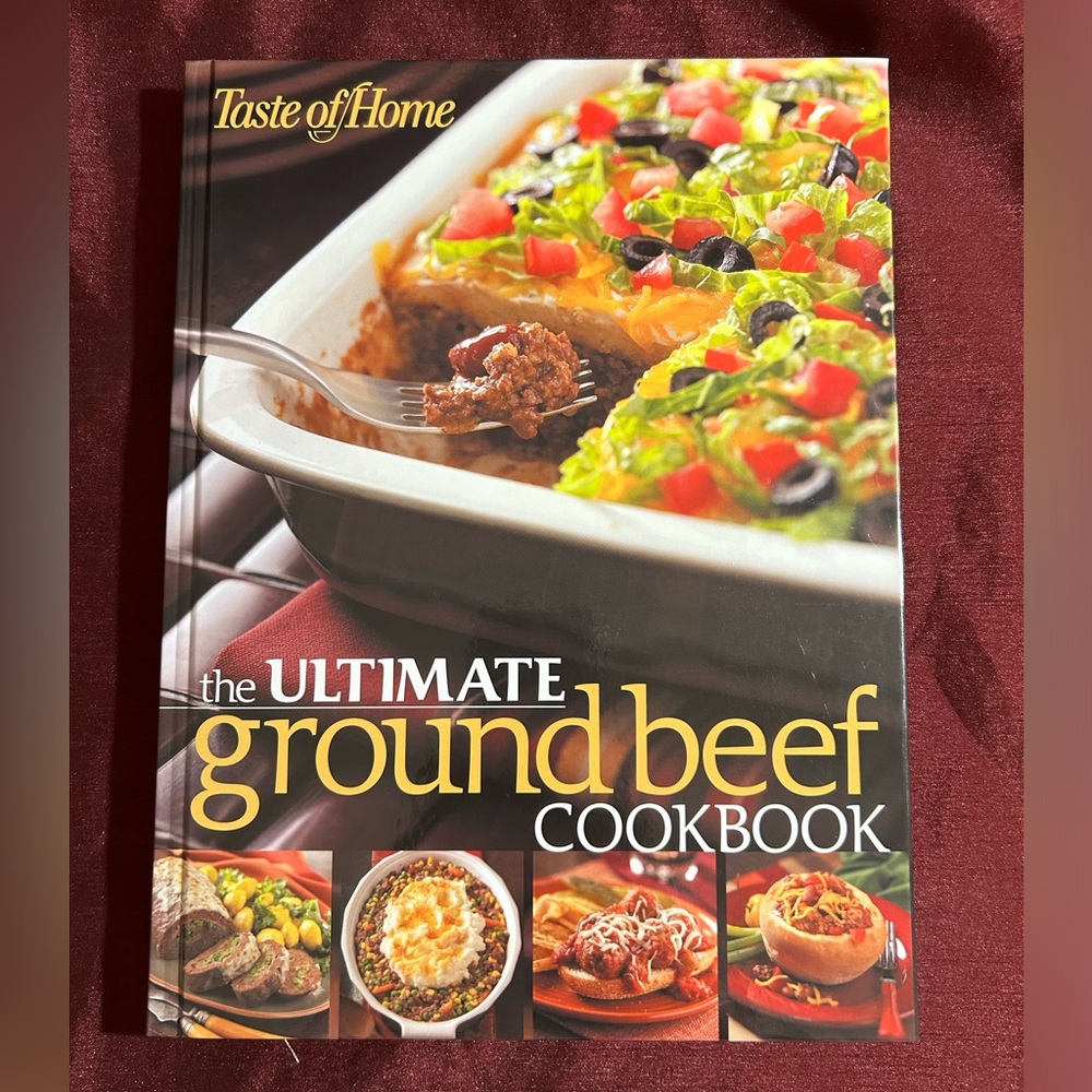 Taste of Home the Ultimate ground beef Cookbook 320 pages